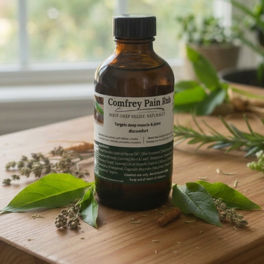 Comfrey Pain Rub (4 oz)